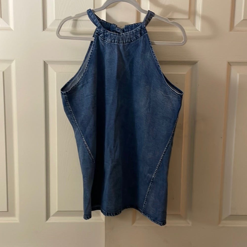 Denim Tank Top